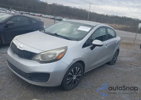 2013 Kia Rio Lx from USA, damaged, VIN KNADM4A38D6185968